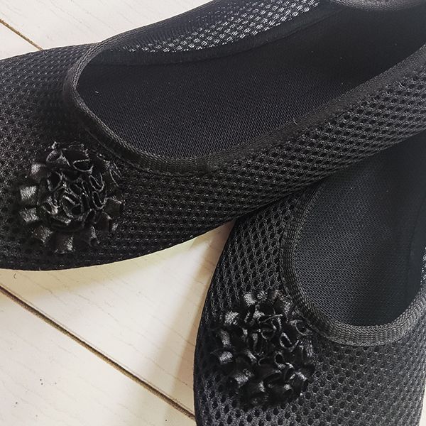 پاپوش زنانه تن پوش هنگامه مدل پاپوش کف چرم روفرشی کد FP11 -  - 3