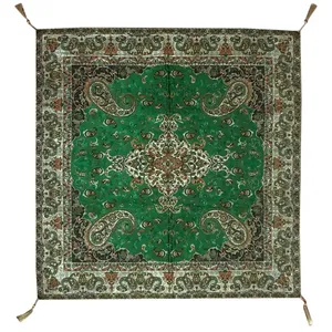 رومیزی ترمه مدل TT1 سایز 100X100 سانتی متر