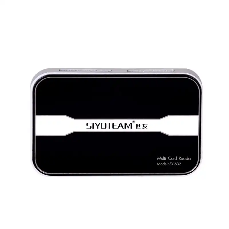 کارت خوان چند کاره سایوتیم مدل SY-632 با رابط USB 2.0 و کابل