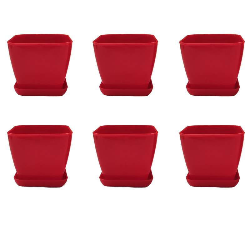 گلدان گلپونه مدل Orchid 141 مجموعه 6 عددی