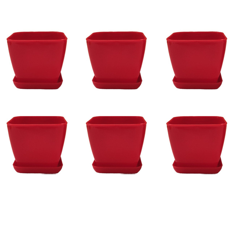 گلدان گلپونه مدل Orchid 141 مجموعه 6 عددی