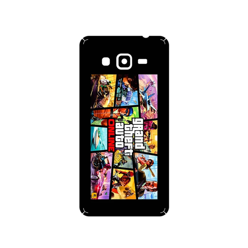 برچسب پوششی ماهوت مدل GTA Online Game Series مناسب برای گوشی موبایل سامسونگ Galaxy Grand Prime