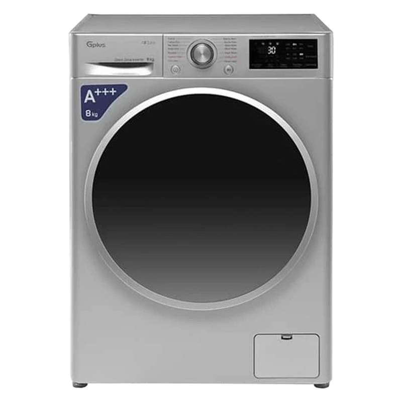 ماشین لباسشویی اتوماتیک جی پلاس مدل GWM-M870S ظرفیت 8 کیلوگرم