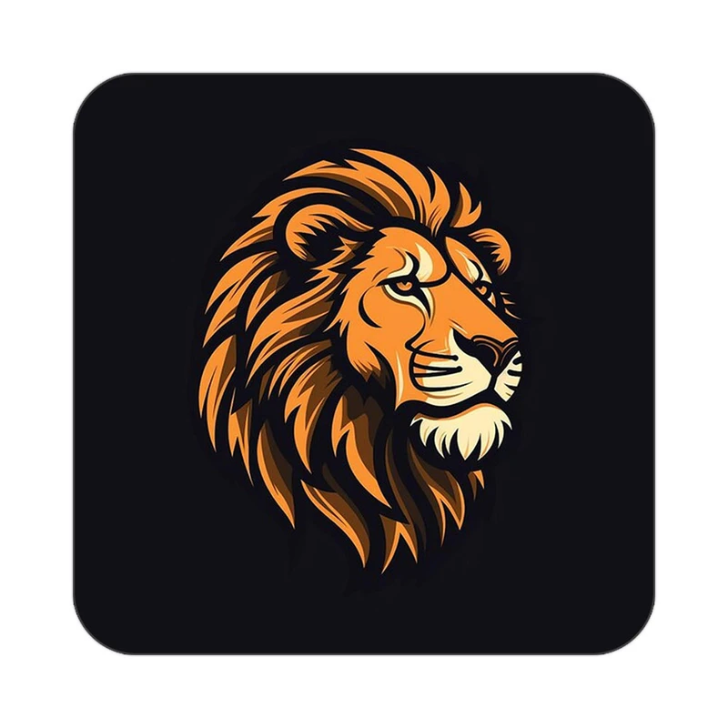 زیر لیوانی کاکتی طرح شیر مدل mp24118