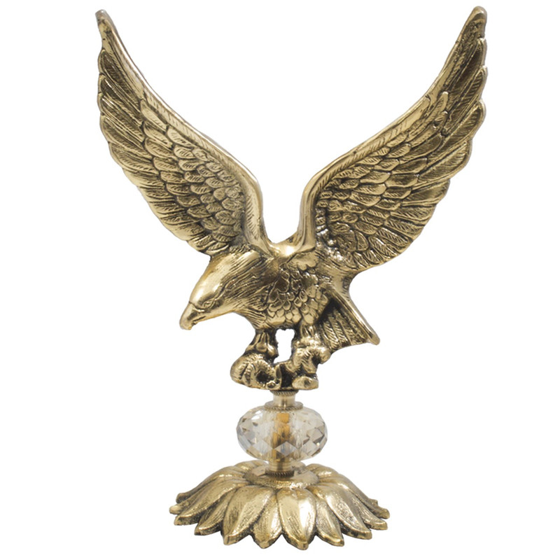 مجسمه عقاب پایه کریستال کد 020030016
