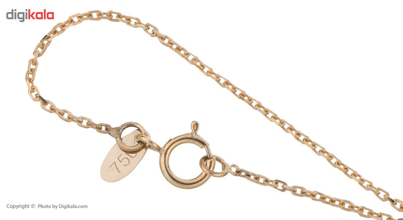 آویز ساعت طلا 18 عیار زنانه زرمان مدل MW0219