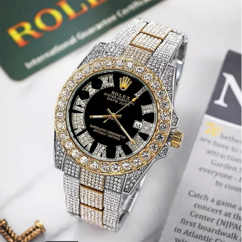 ساعت مچی عقربه ای مدل فول نگین