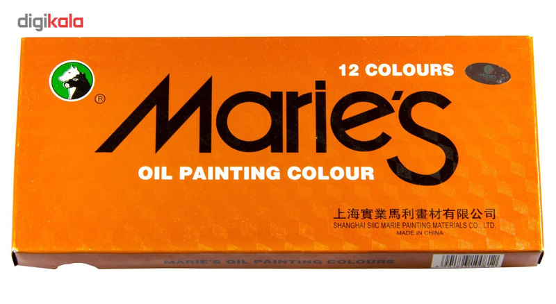 رنگ روغن 12 رنگ ماریس حجم 12 میلی لیتر رنگ روغن 12 رنگ ماریس حجم 12 میلی لیتر