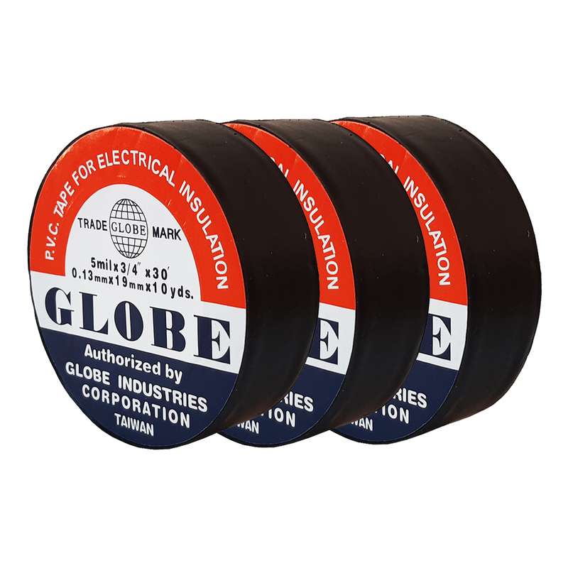 چسب برق گلوب مدل HT - 0033 مجموعه سه عددی چسب برق گلوب مدل HT - 0033 مجموعه سه عددی