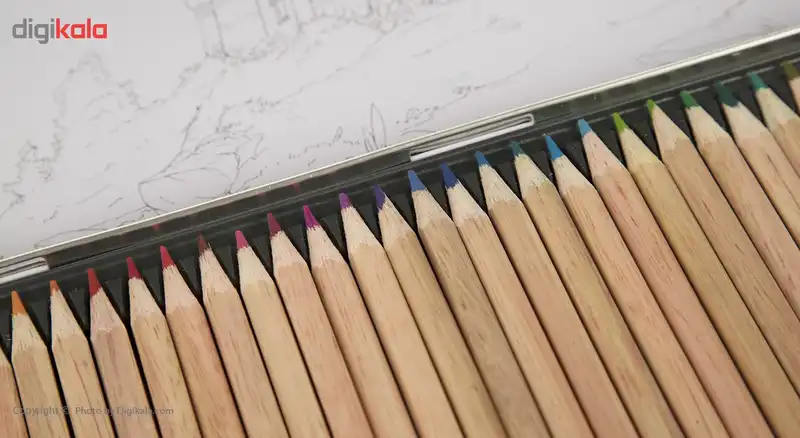 مداد رنگی 36+3 رنگ آریا مدل 3023