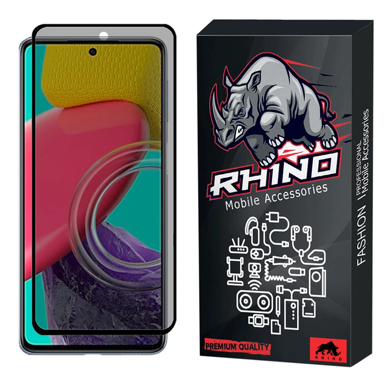 محافظ صفحه نمایش حریم شخصی راینو مدل R-Privacy مناسب برای گوشی موبایل سامسونگ Galaxy M53