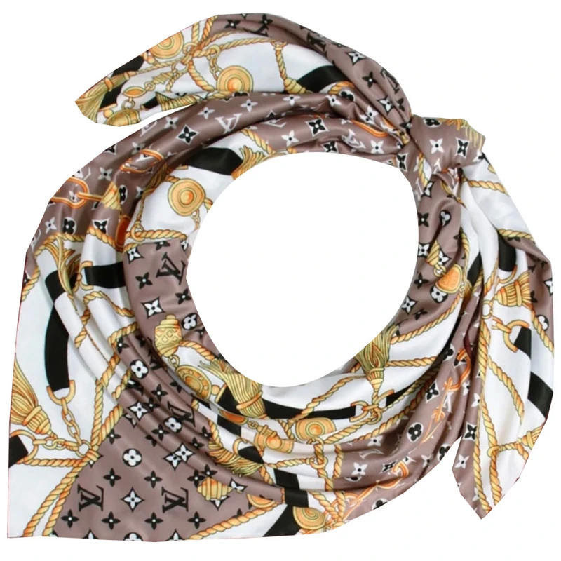 روسری زنانه مدل ابریشم توییل مجلسی شیک و خاص کد 9704