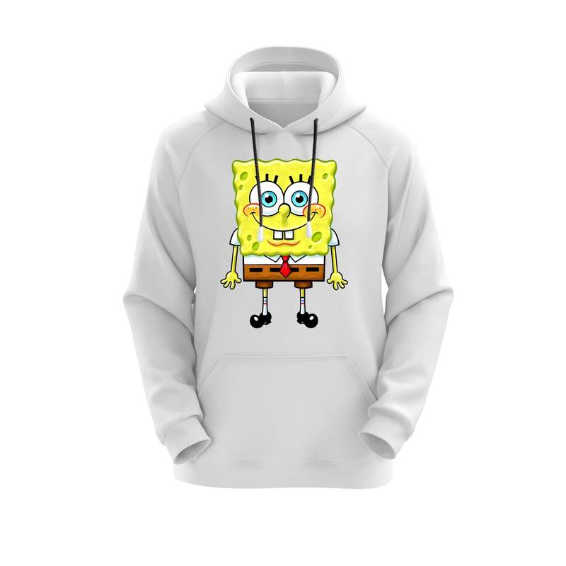 هودی زنانه مدل باب اسفنجی کد J84