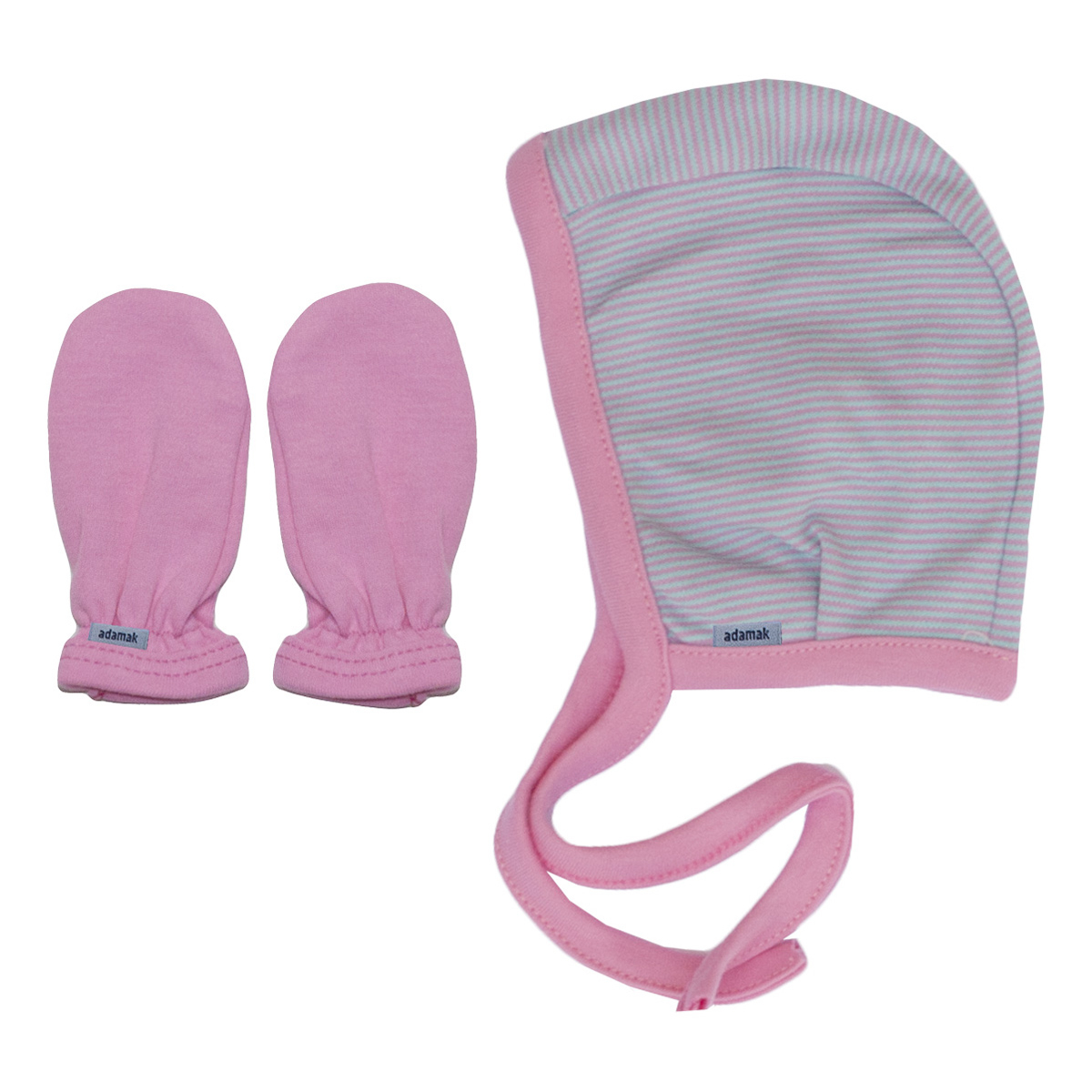 ست کلاه و دستکش نوزادی آدمک کد 01