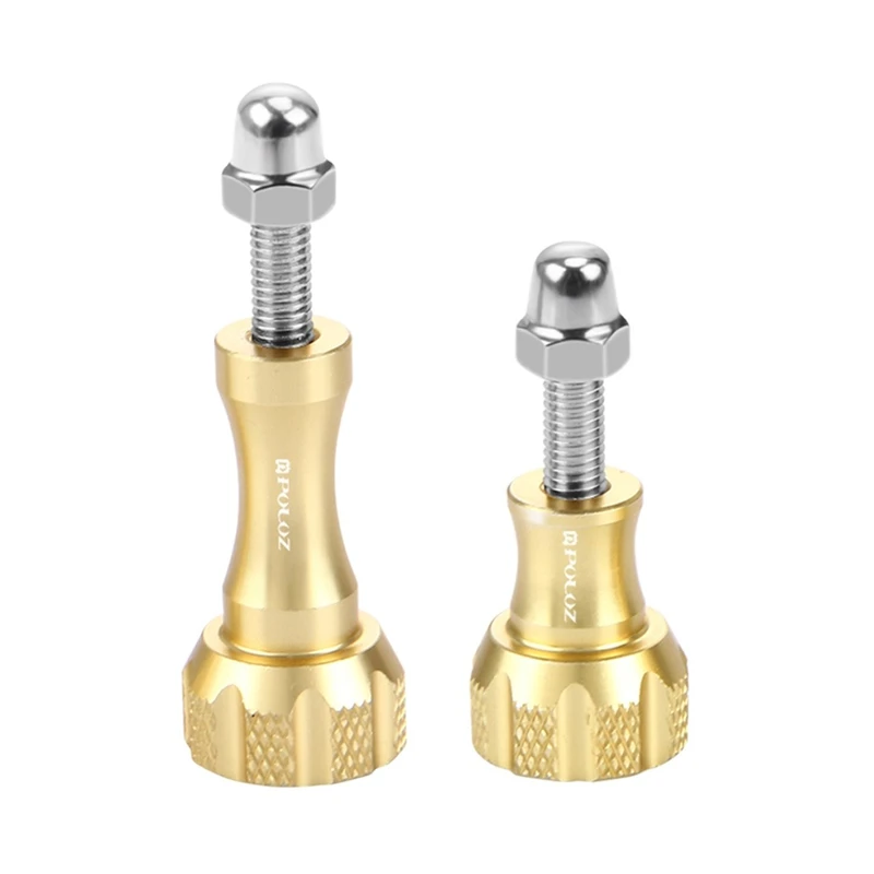 پیچ آلومینیومی پلوز مدل Screw Set مناسب برای دوربین ورزشی بسته 2 عدد