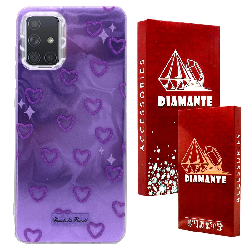 کاور دیامانته مدل Ghalbi Rd مناسب برای گوشی موبایل سامسونگ Galaxy A51