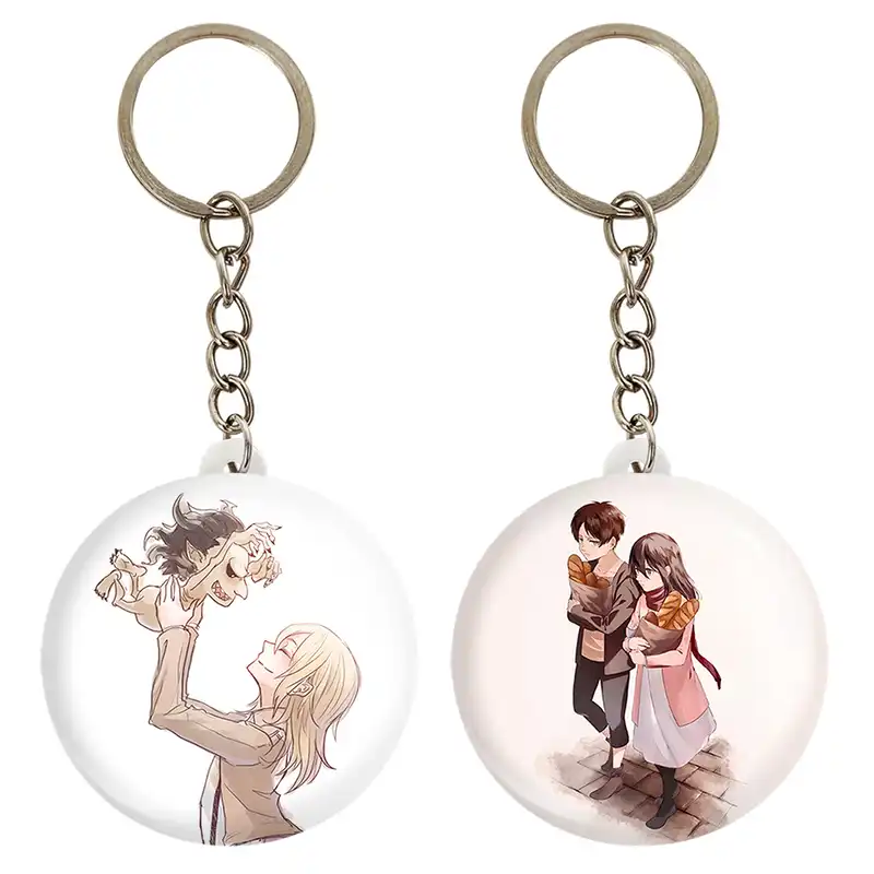 جاکلیدی خندالو مدل هیستوریا و یمیر انیمه اتک آن تایتان کد 1858218583 مجموعه 2 عددی