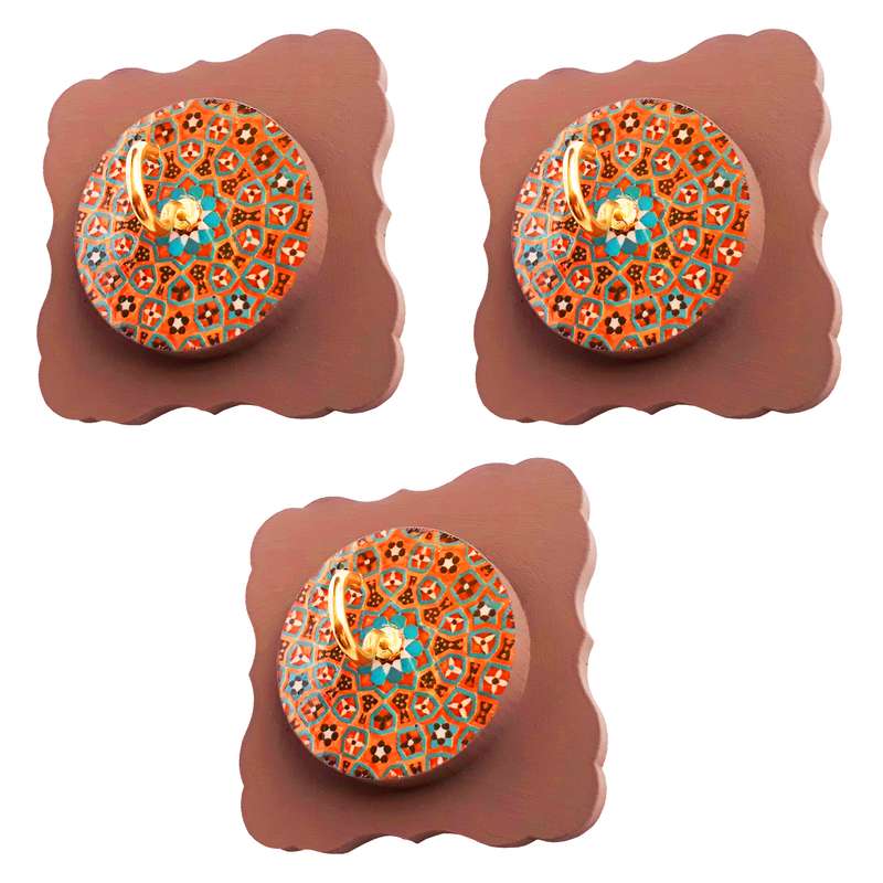 آویز حوله مدل راما کد AG15 بسته 3 عددی