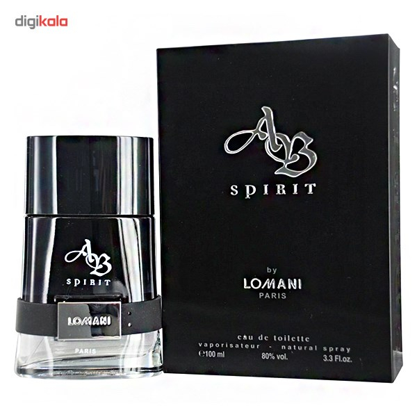مشخصات، قیمت و خرید ادو تویلت مردانه لومانی مدل AB Spirit حجم 100 میلی لیتر  | دیجی\u200cکالا