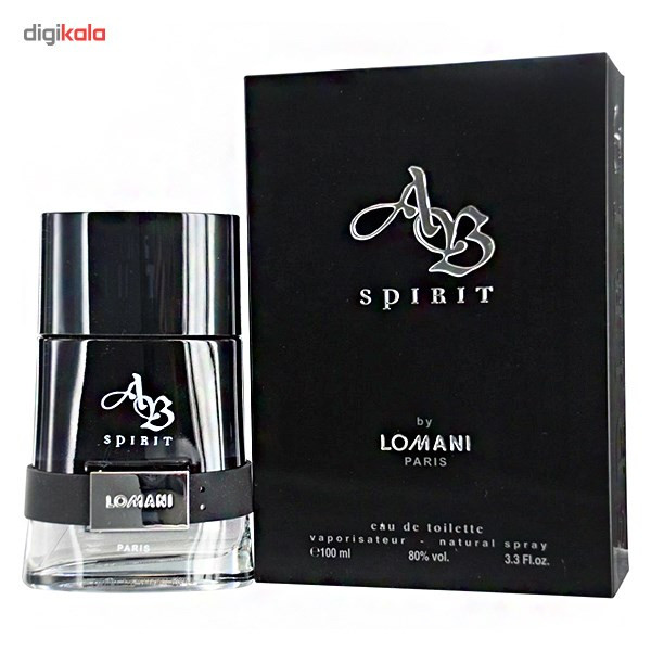 ادو تویلت مردانه لومانی مدل AB Spirit حجم 100 میلی لیتر ادو تویلت مردانه لومانی مدل AB Spirit حجم 100 میلی لیتر