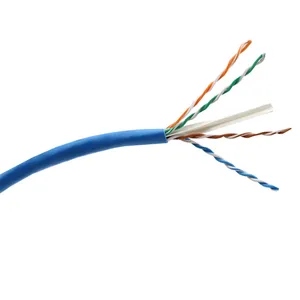 رول کابل شبکه Cat 6 سایز 24AWG  پندوئیت مدل NUC6CO4BU-CE طول 305 متری