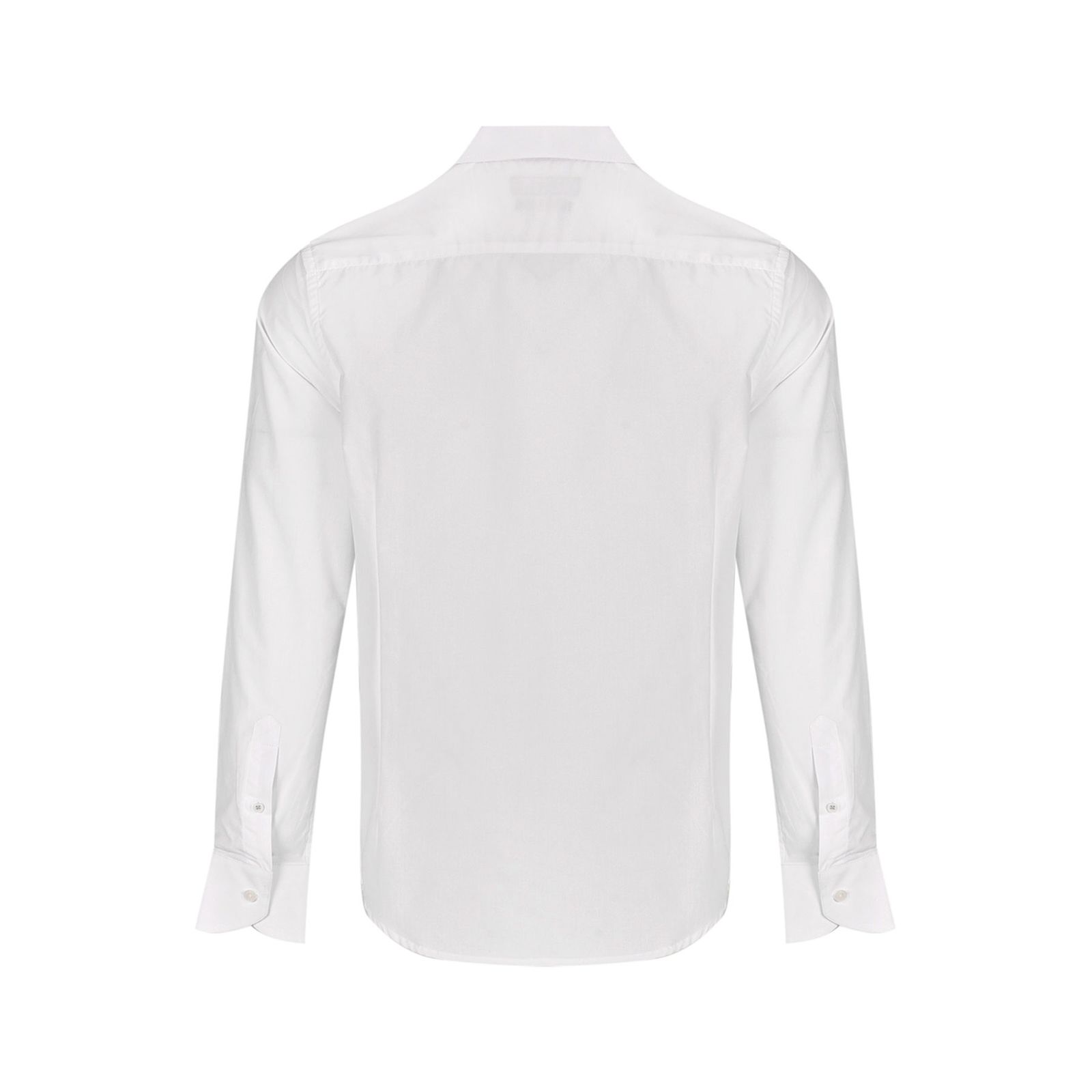 پیراهن آستین بلند مردانه بادی اسپینر مدل 3773 کد 1 رنگ سفید -  - 3