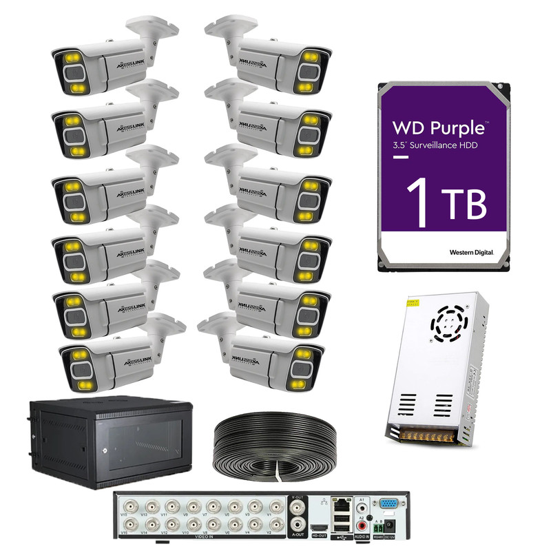 سیستم امنیتی مدل CAMERA 12 - AXESSLINK