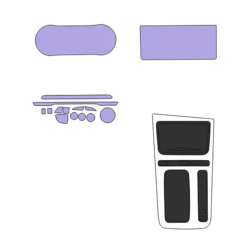 برچسب محافظ مانیتور و کنسول اس ان بلو مدل FeGeO2025 مناسب برای فیدلیتی مجموعه 3 عددی