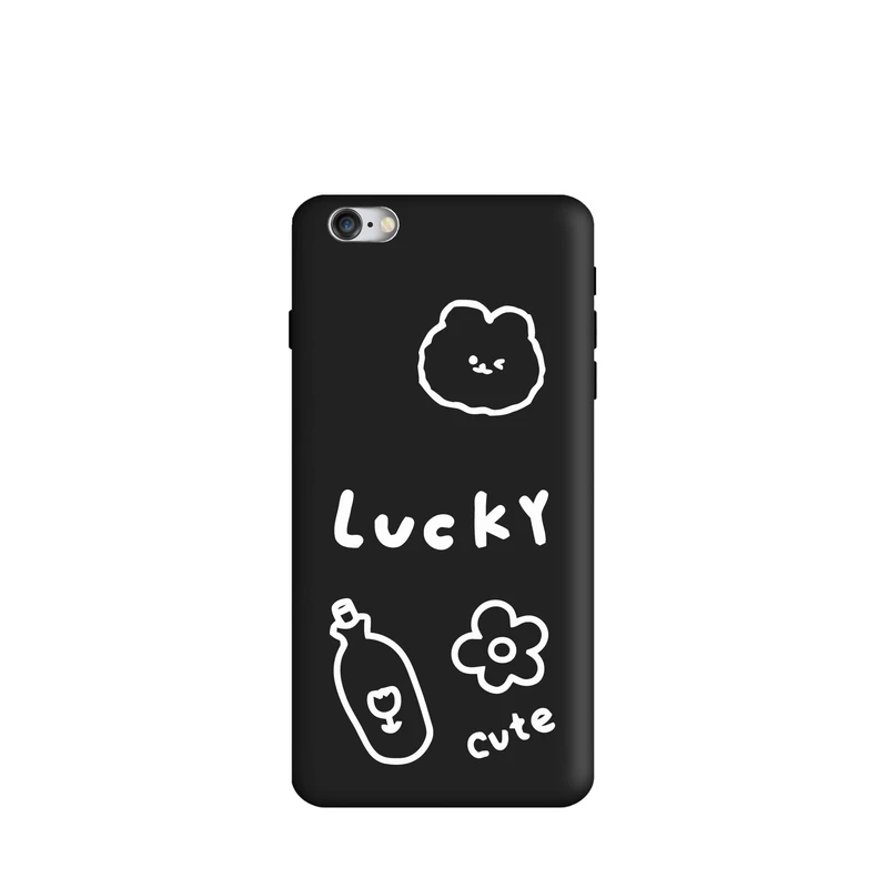 کاور قاب گارد طرح خرس مینیمال کد t7041 مناسب برای گوشی موبایل اپل iphone 6 / 6s