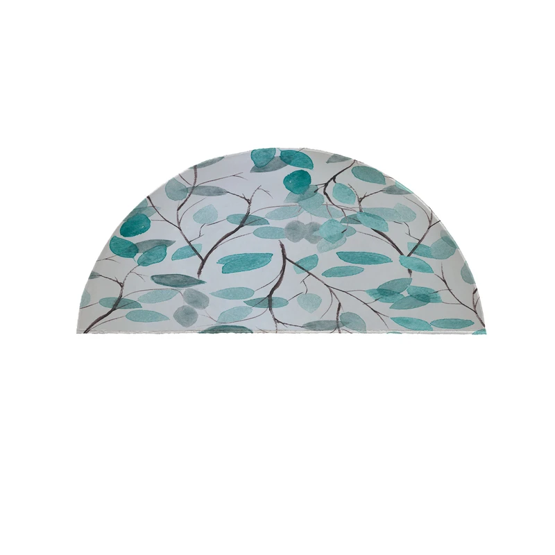 پادری مدل نیم دایره طرح گل کد 9074 سایز 90×45 سانتی متر