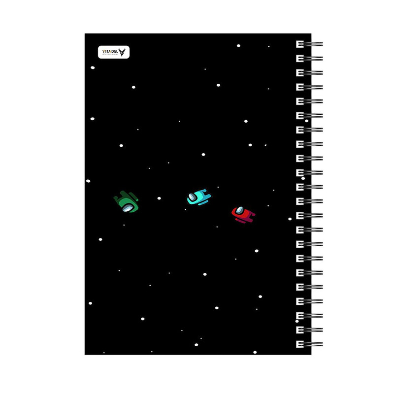 دفتر 120 برگ ویتادل طرح امانگ آس مدل 5