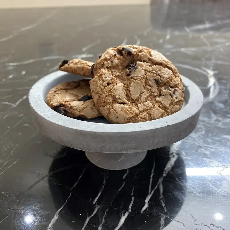 شکلات خوری دست ساز بتنی مدل گرد