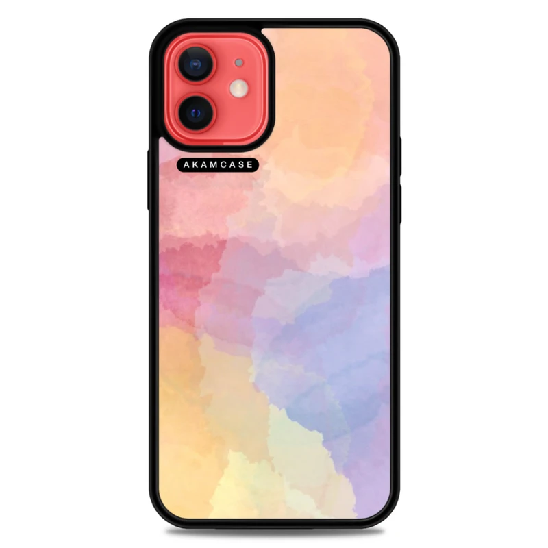 کاور آکام مدل AMC-WA12-WATER COLOR-22 مناسب برای گوشی موبایل اپل iPhone 12