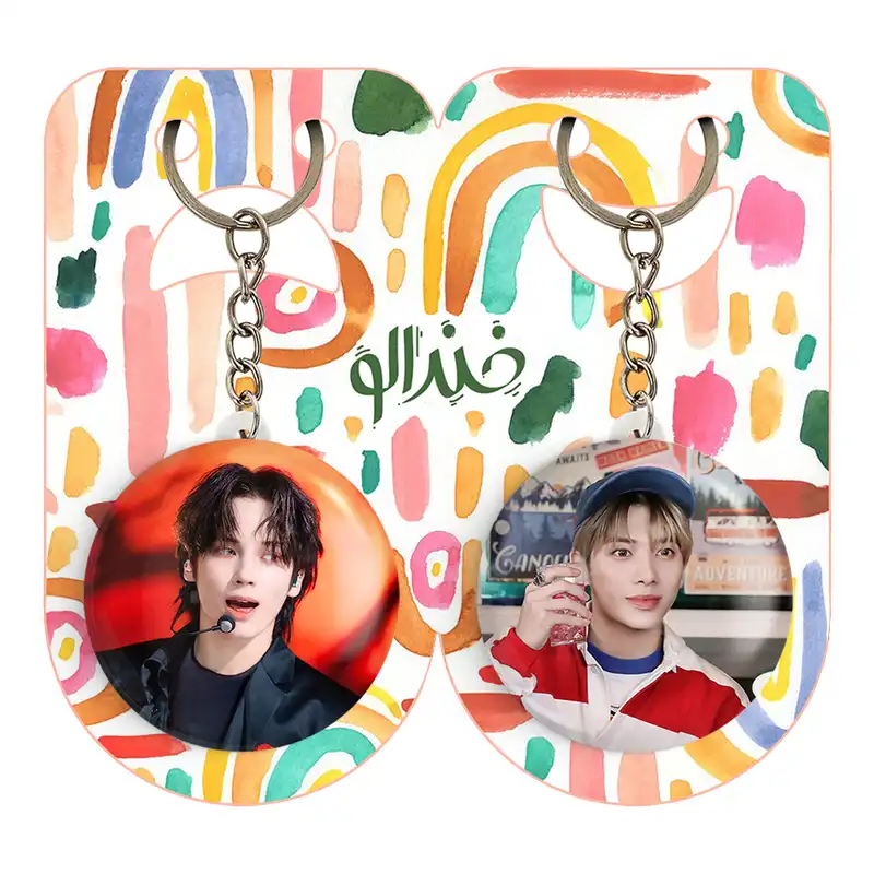 جاکلیدی خندالو مدل تهیون گروه تی اکس تی TXT کد 2005720062 مجموعه 2 عددی