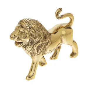 دکوری برنجی مدل  شیر JM300