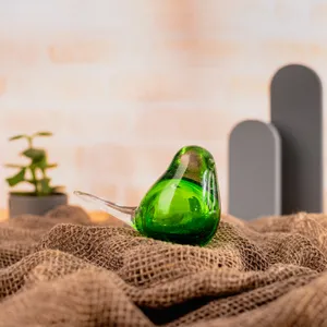 دکوری شیشه ای بومی مدل پرنده  