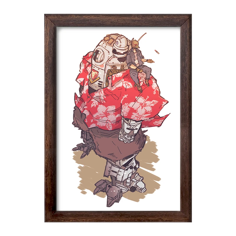 تابلو خندالو طرح بازی تایتان فال (Titanfall) کد 32630