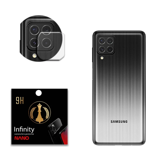 محافظ لنز دوربین نانو اینفینیتی مدل Pro Max مناسب برای گوشی موبایل سامسونگ Galaxy M62
