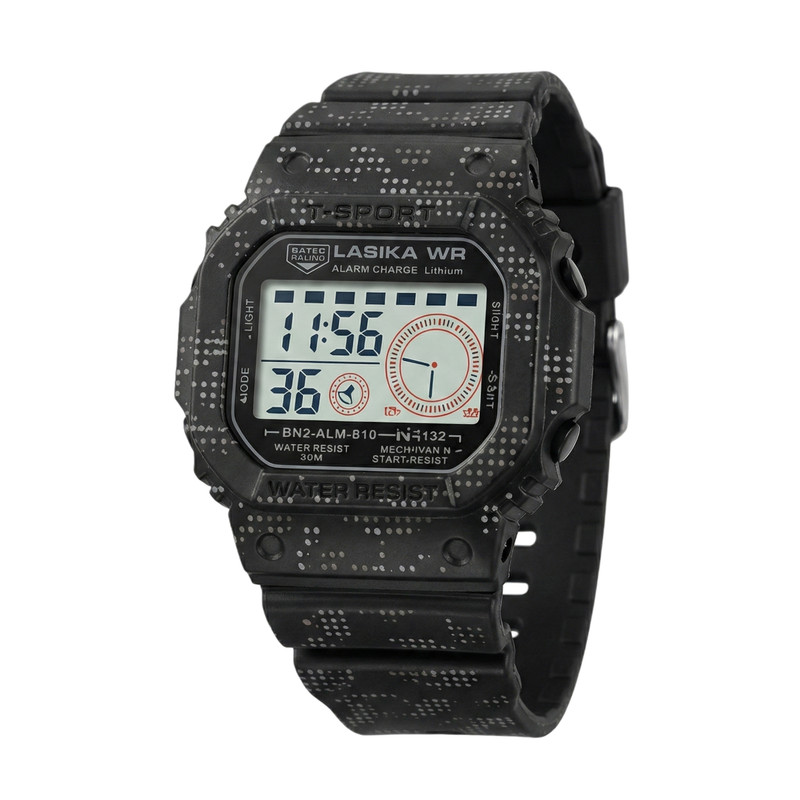 ساعت مچی دیجیتال لاسیکا مدل اسپرت تک زمانه کرنوگراف بند پیو کد L6 ساعت مچی دیجیتال لاسیکا مدل اسپرت تک زمانه کرنوگراف بند پیو کد L6