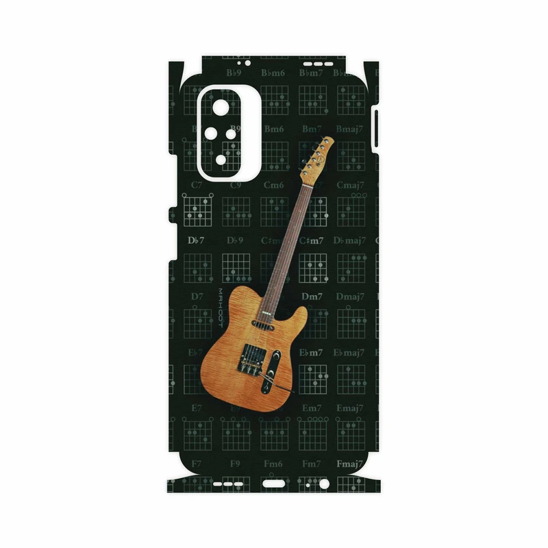 برچسب پوششی ماهوت مدل Guitar-Instrument-FullSkin مناسب برای گوشی موبایل شیائومی Redmi Note 10s