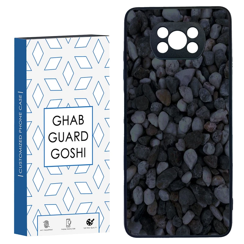 کاور قاب گارد گوشی طرح قلوه سنگ کد TPU-256 مناسب برای گوشی موبایل شیائومی POCO X3 / X3 PRO / X3 NFC