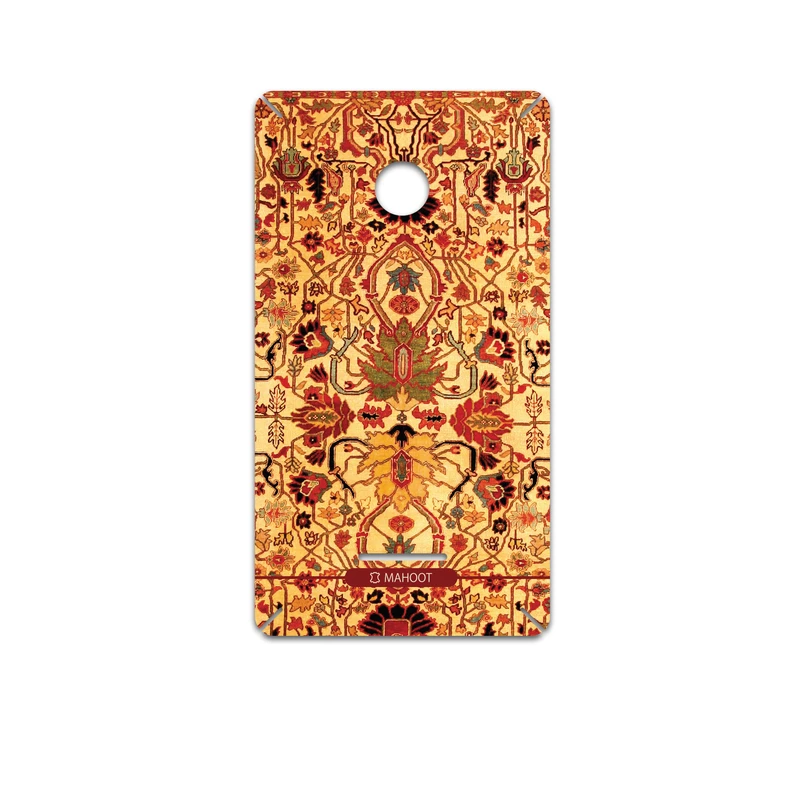 برچسب پوششی ماهوت مدل Persian-Carpet-Yellow مناسب برای گوشی موبایل مایکروسافت Lumia 532
