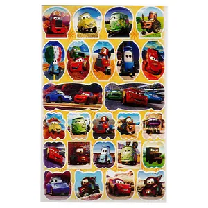 استیکر کودک طرح ماشین مک کوئین مدل m1