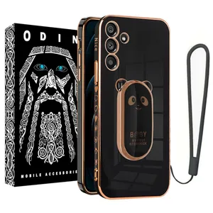 Odin cover model B@BY suitable for Samsung Galaxy A54 mobile phone with pop socket and strap