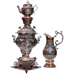 سرویس 5 پارچه سماور مدل 493616 گالری جعفری