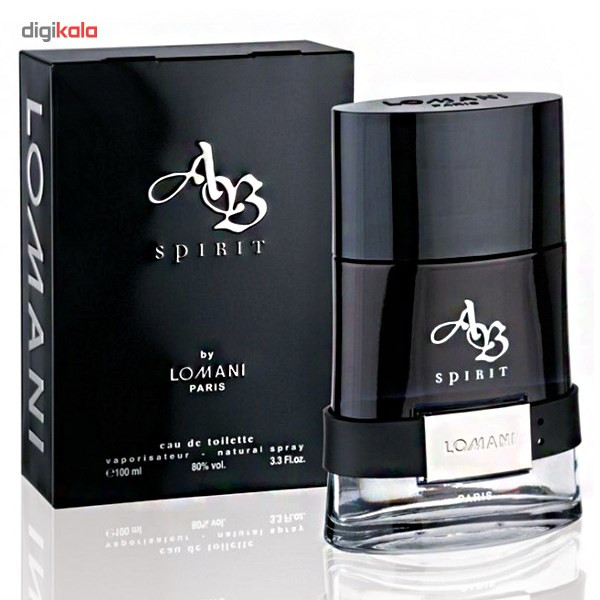 ادو تویلت مردانه لومانی مدل AB Spirit حجم 100 میلی لیتر ادو تویلت مردانه لومانی مدل AB Spirit حجم 100 میلی لیتر