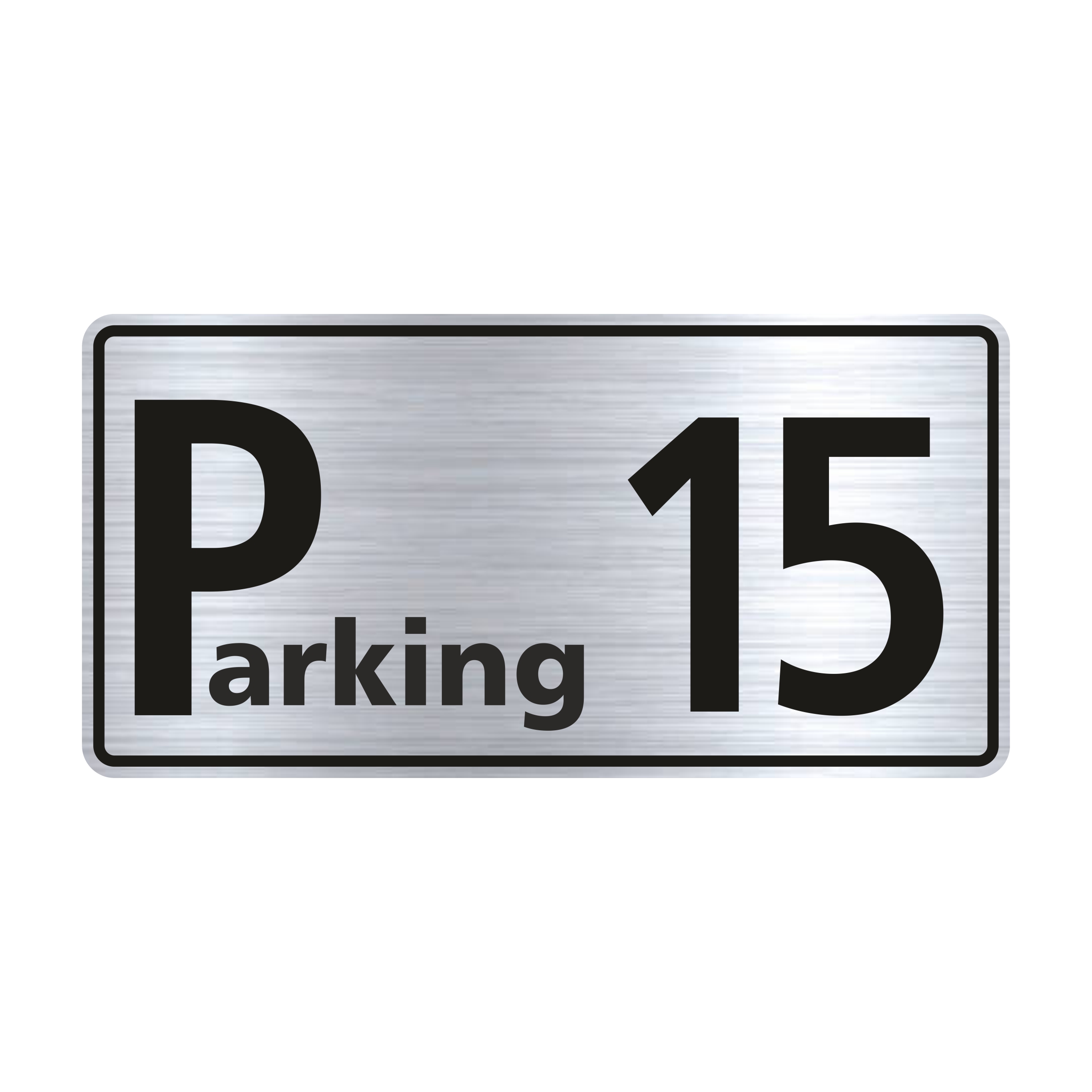 تابلو راهنما طرح پارکینگ شماره پانزده مدل NS615