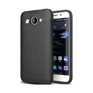 TPU Leather Design Cover For Huawei Y3 2017