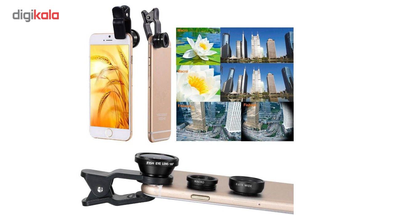 پک لنزهای کلیپسی،سه پایه دوربین و شاتر بلوتوث آس اسپشیال مدل T10 main 1 5