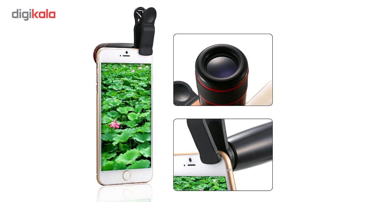 پک لنزهای کلیپسی،سه پایه دوربین و شاتر بلوتوث آس اسپشیال مدل T10 main 1 6